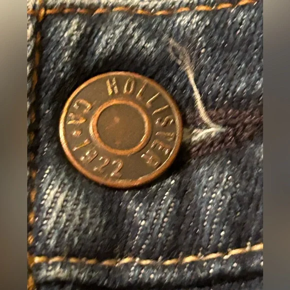 Hollister Baggy Carpenter Jeans W30 L28 NWT Denim Y2K Skater - Picture 5 of 11